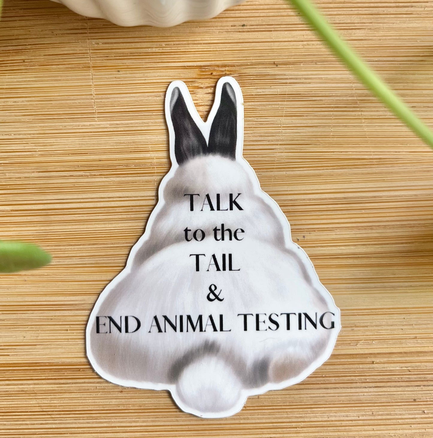 End Animal Testing Sticker